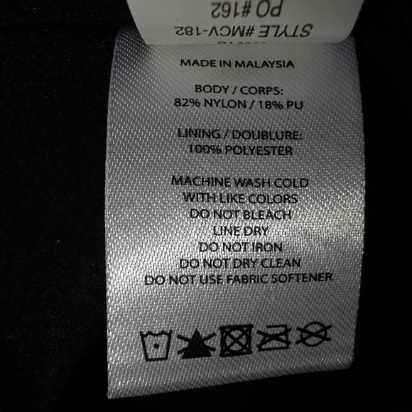 Rhone Men’s Performance Softshell Vest Size L Black Water Resistant Zip Front - Picture 7 of 14